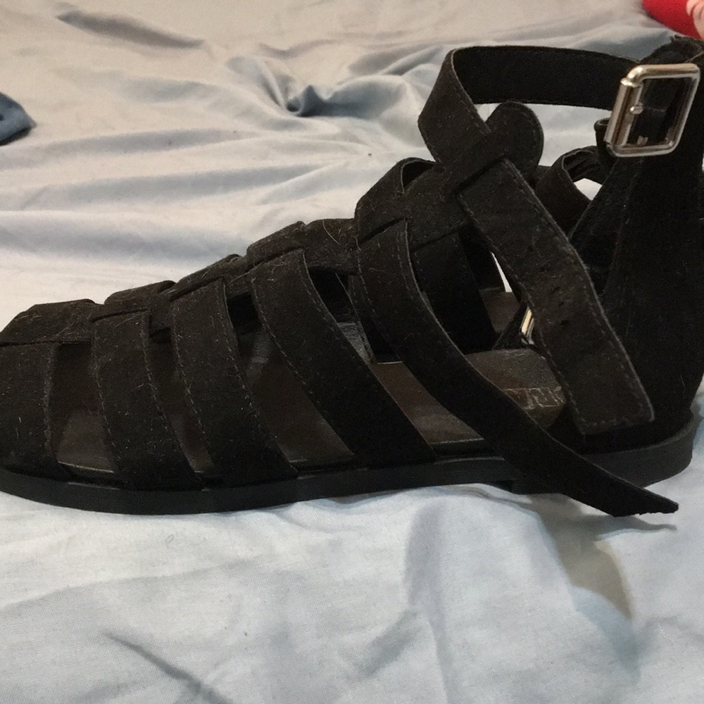 Black sandals
